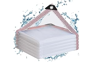 Clear 5x6 Tarps for Outdoor Weather Protection