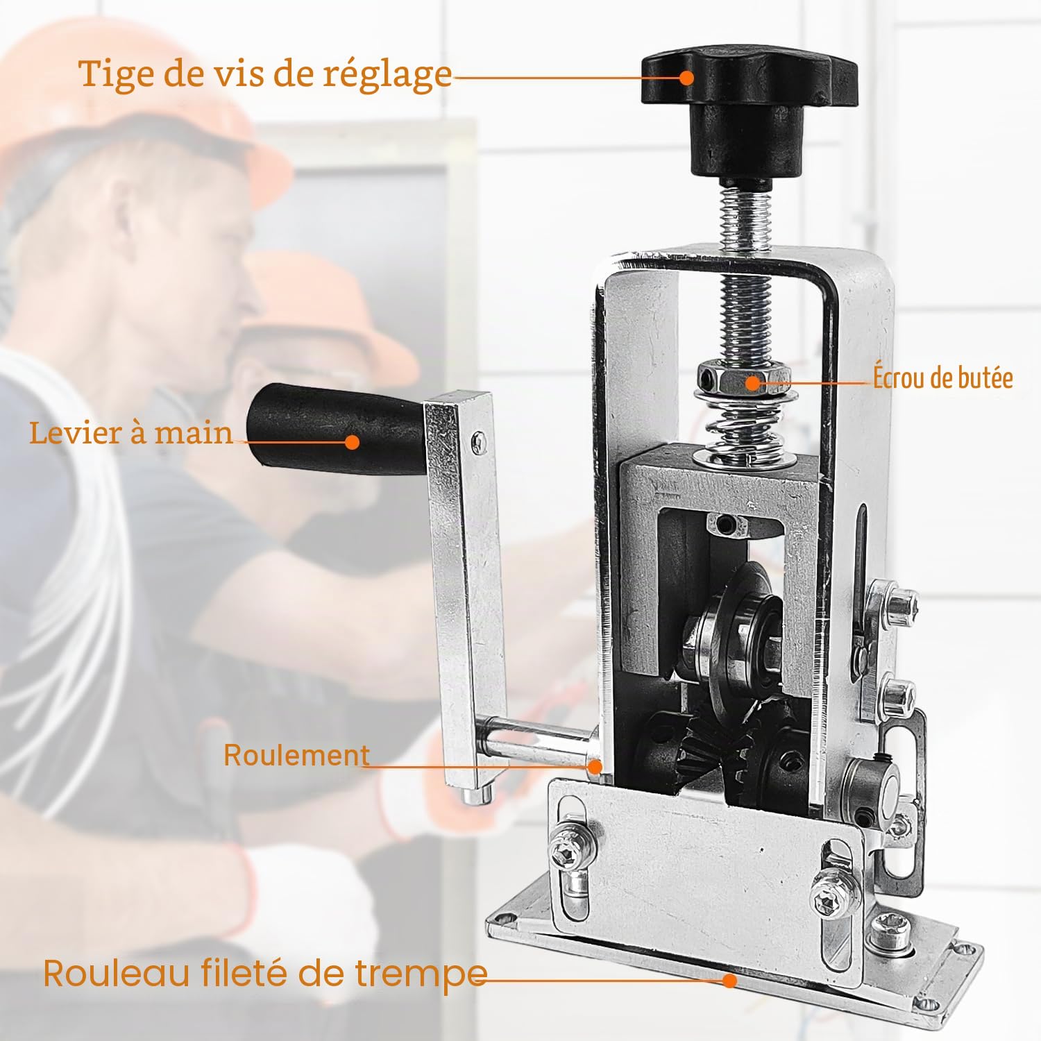 Automatique Avec Denudeur de Cable Electrique, Machine a Denuder Le Cuivre Entraînée Par Une Manivelle Ou Une Perceuse, Outil à Dénuder Les Déchets De Câbles Pour Le Recyclage Des Fils