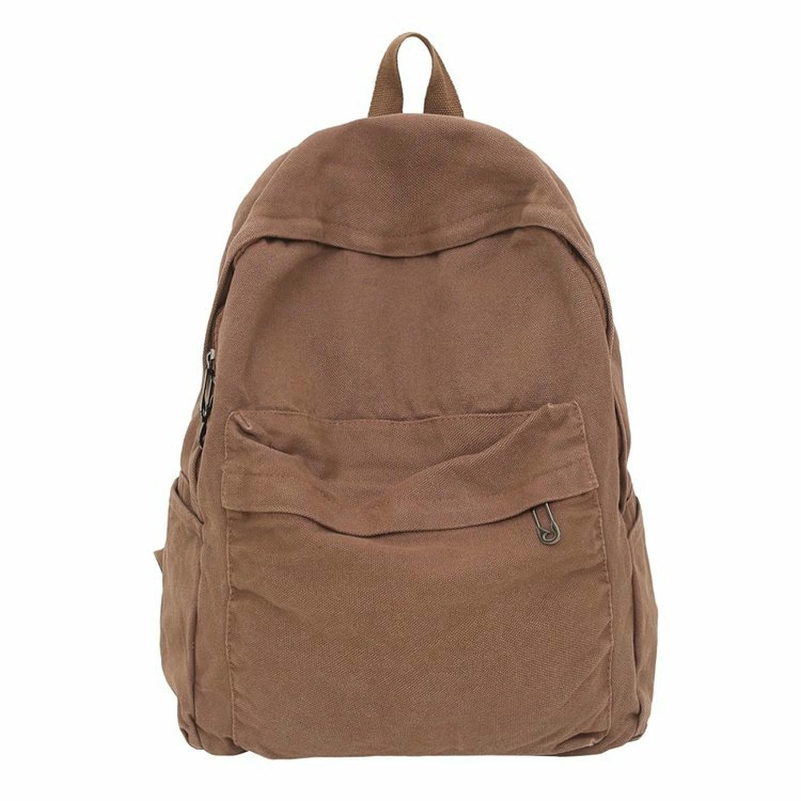 Gyios Backpack Aesthetic Laptop College Cute Book Bag Travel Rucksack Daypack-dark Brown