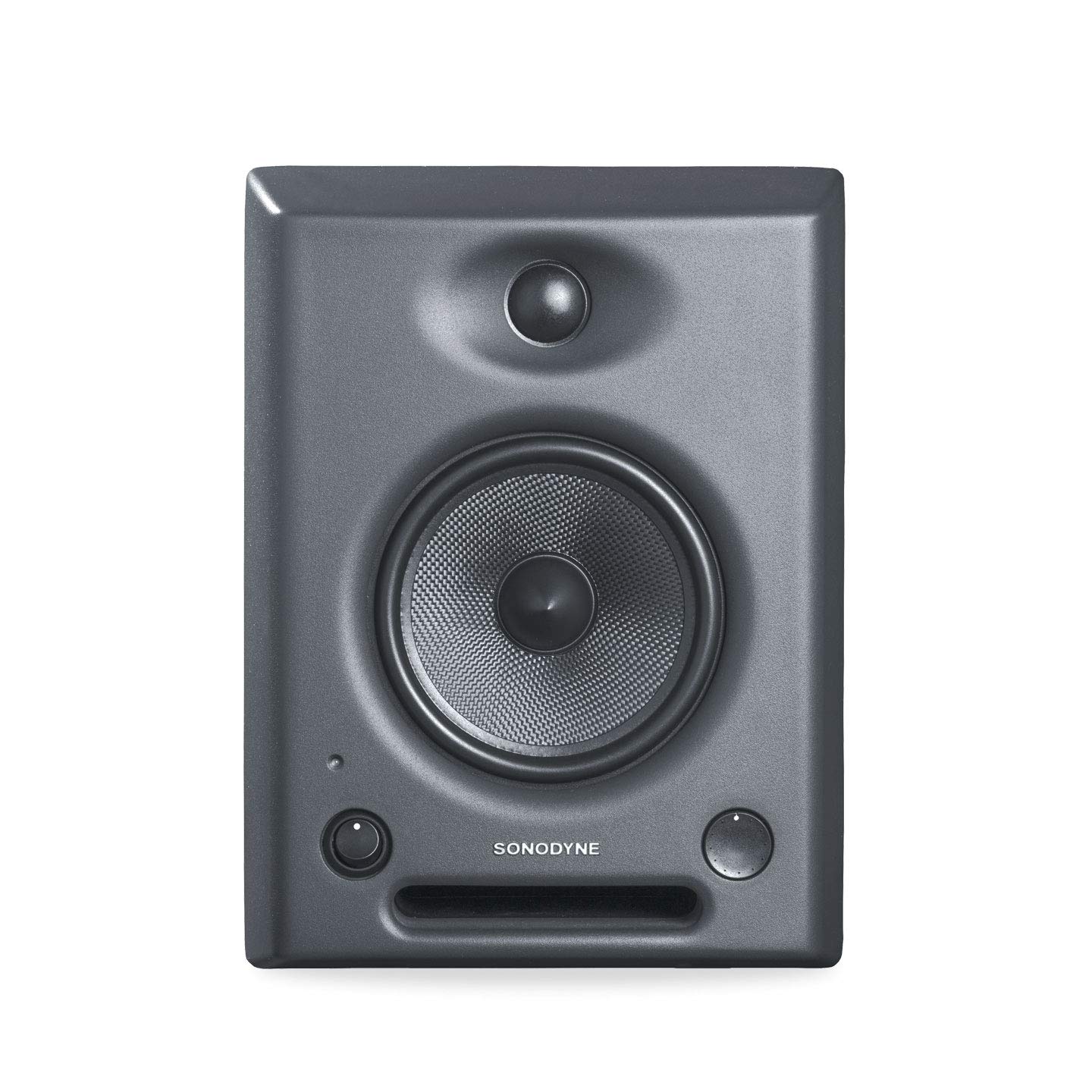 Sonodyne SRP 500 Active Studio Monitor, 5.25" Woofer & 1" Tweeter, 100W, 2-Way Studio Reference Monitor, and Custom Waveguide - Single Unit (Grey)-image-4