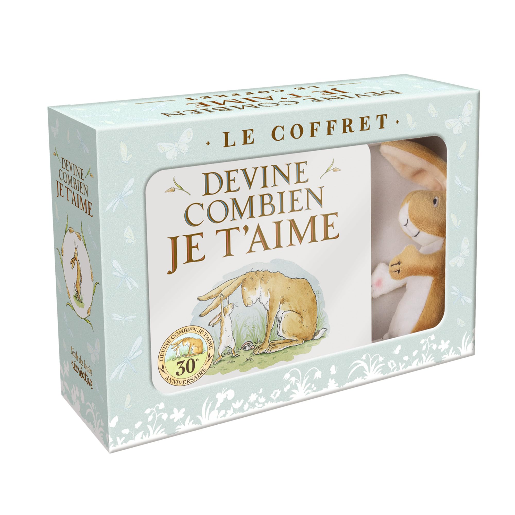 Devine combien je t'aime - Le coffret: Coffret avec 1 peluche