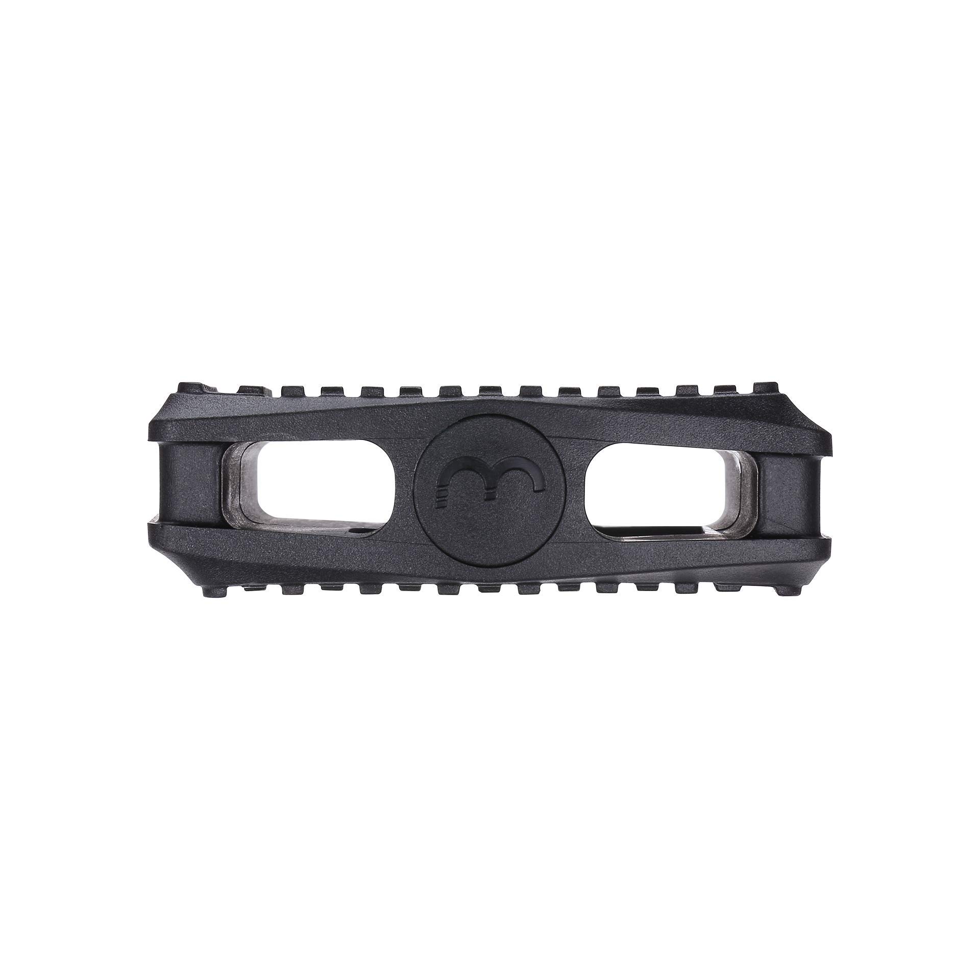 BBB EasyBase 2.0, lekkie antypoślizgowe pedały do roweru miejskiego, płaskie, czarne, BPD-48, 80 x 100 mm