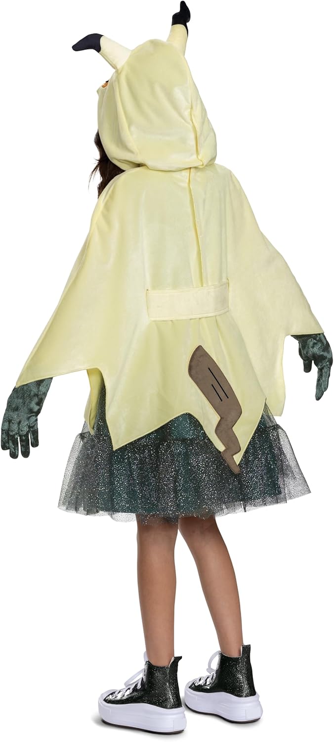 Disguise Deluxe Pokemon Mimikyu Girls Costume - Officially Licensed Nintendo Pokemon Kids Outfit - Image 2