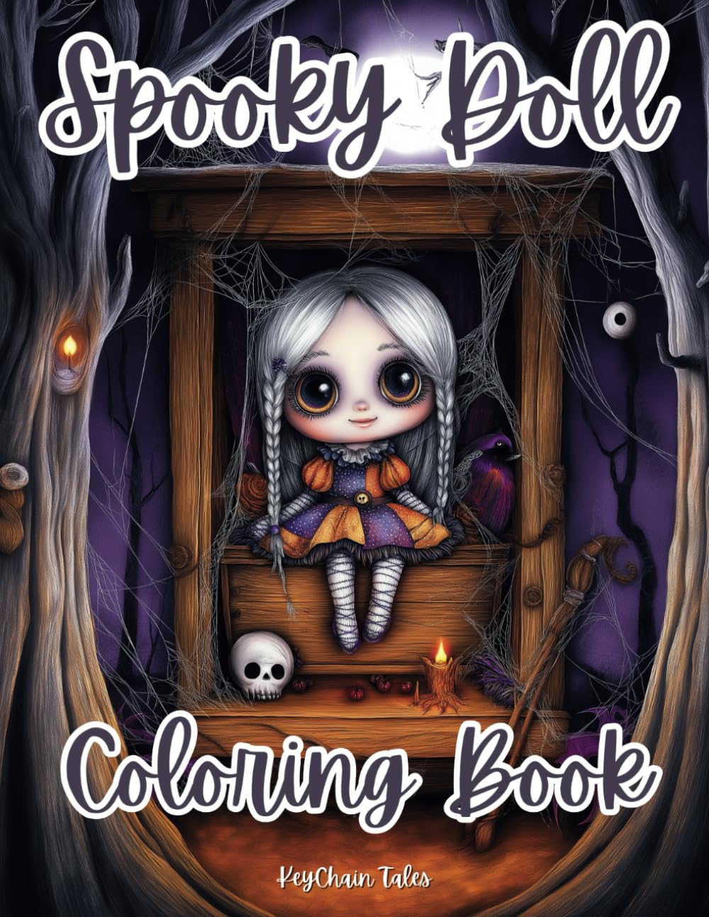 Spooky Doll Coloring Book: Creepy Captivating Designs to Spark Your Imagination