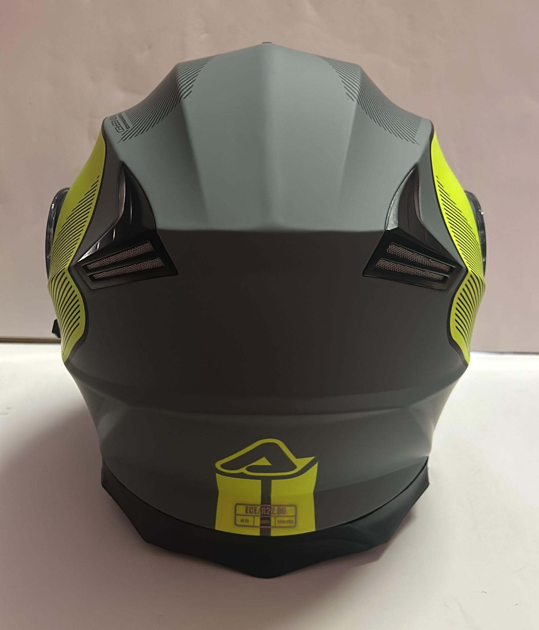 ACERBIS CASCO SEREL 2206 NERO/GIALLO FLUO M
