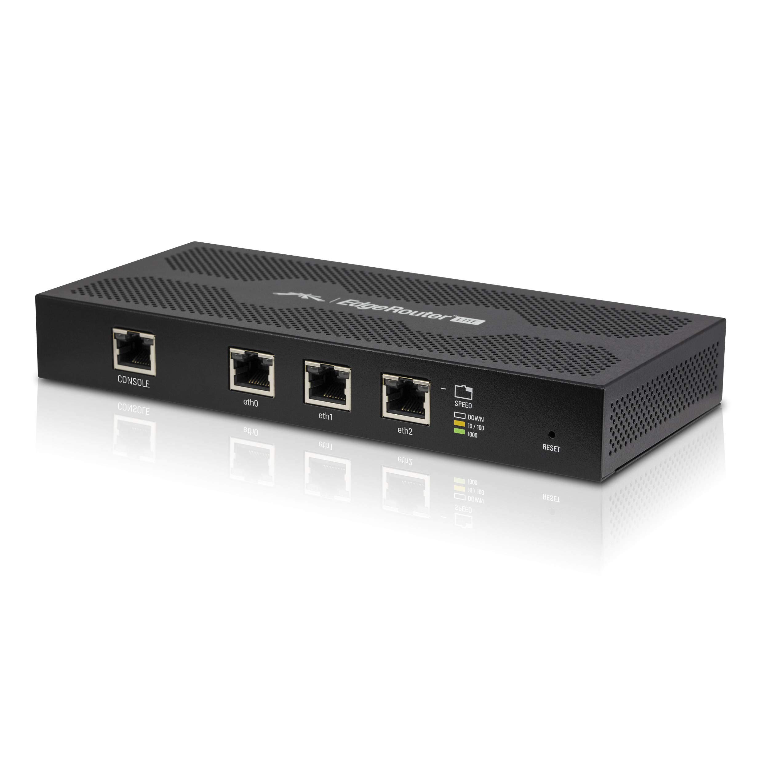 Ubiquiti EdgeMax EdgeRouter Lite ERLite-3 512MB Memory 3 Ethernet Ports Router