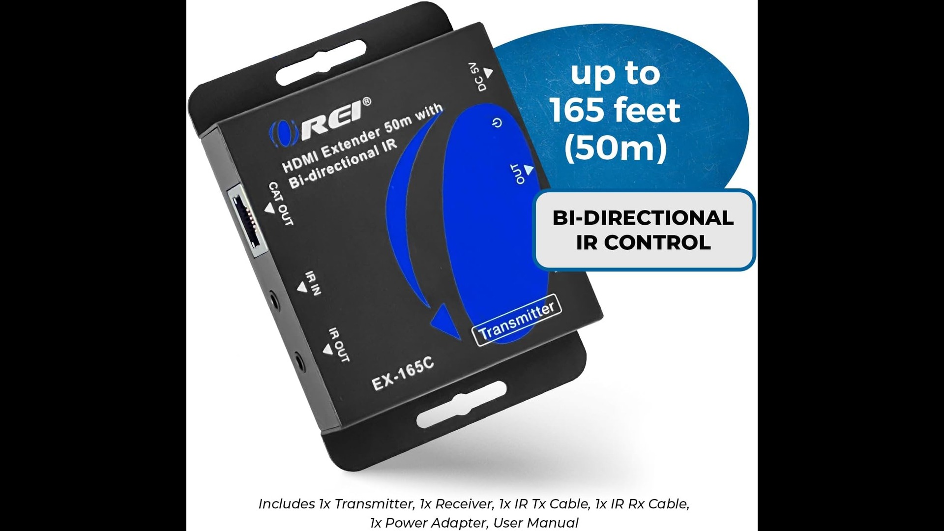 Amazon.com: OREI HDMI over Ethernet Extender over Cat6/Cat7 Cable