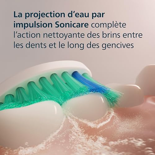 Philips Sonicare C1 ProResults - têtes de brosse à dents de rechange d'origine, blanc, lot de 8, HX6018/87 - 4