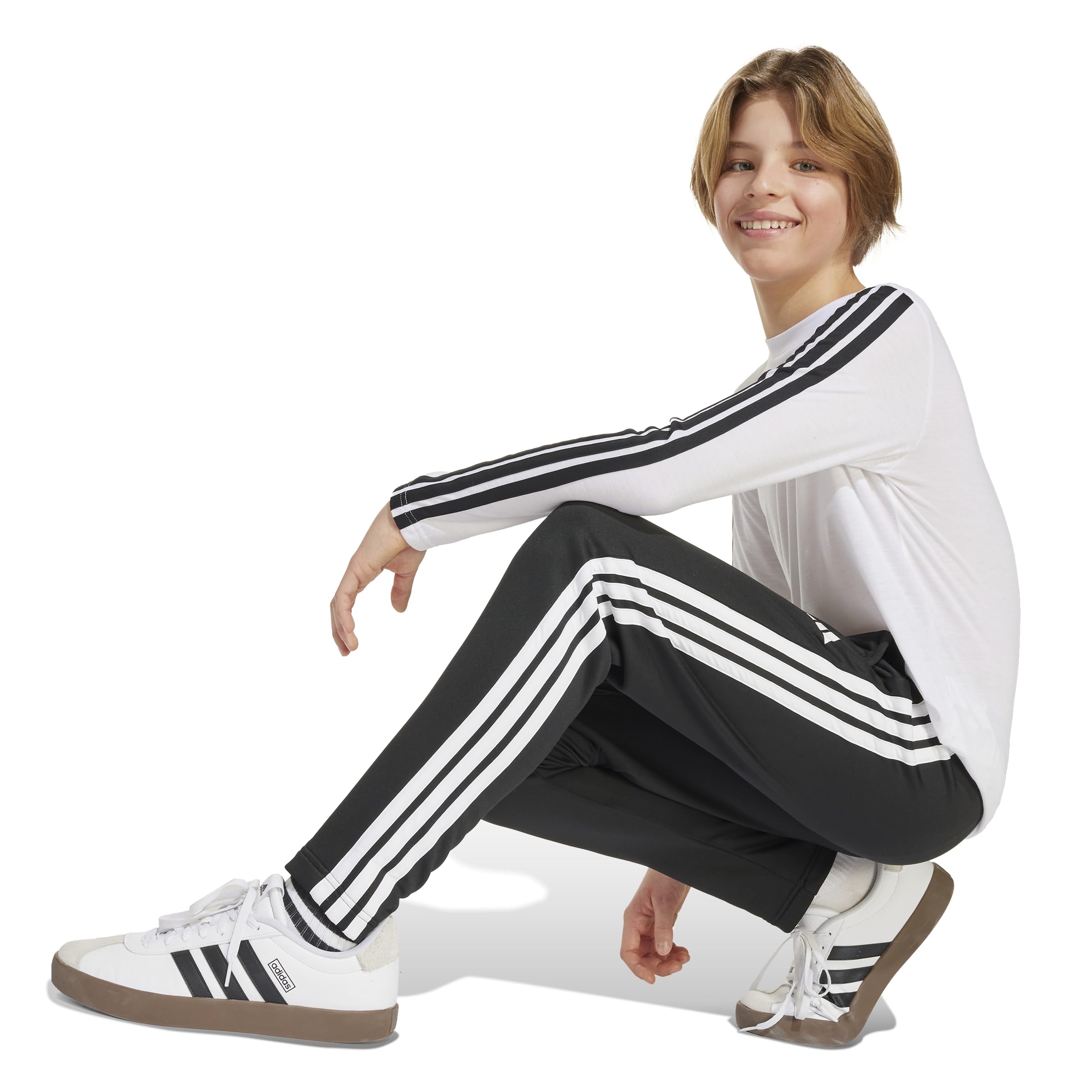adidas Unisex 3-Stripes Pant - Pantalones Unisex niños