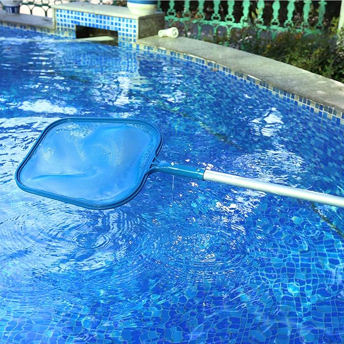 Kit Red Saca Hojas de Piscina Lucyee con Mallas Profundas miniatura 7