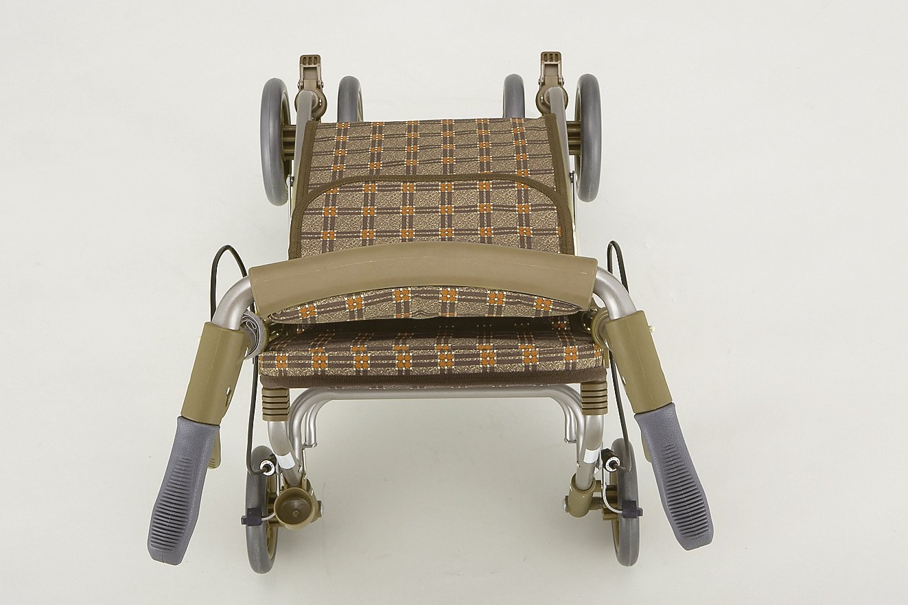 Amazon | 島製作所 フォルテ 二筋格子ブルー | 島製作所 | シルバーカー