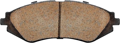 Miniatura 5 de Detroit Axle - Par de pastillas de freno de cerámica con kit de hardware P-1035 para Chevy Spark, Aveo, Aveo5, Pontiac Wave G3 Wave5