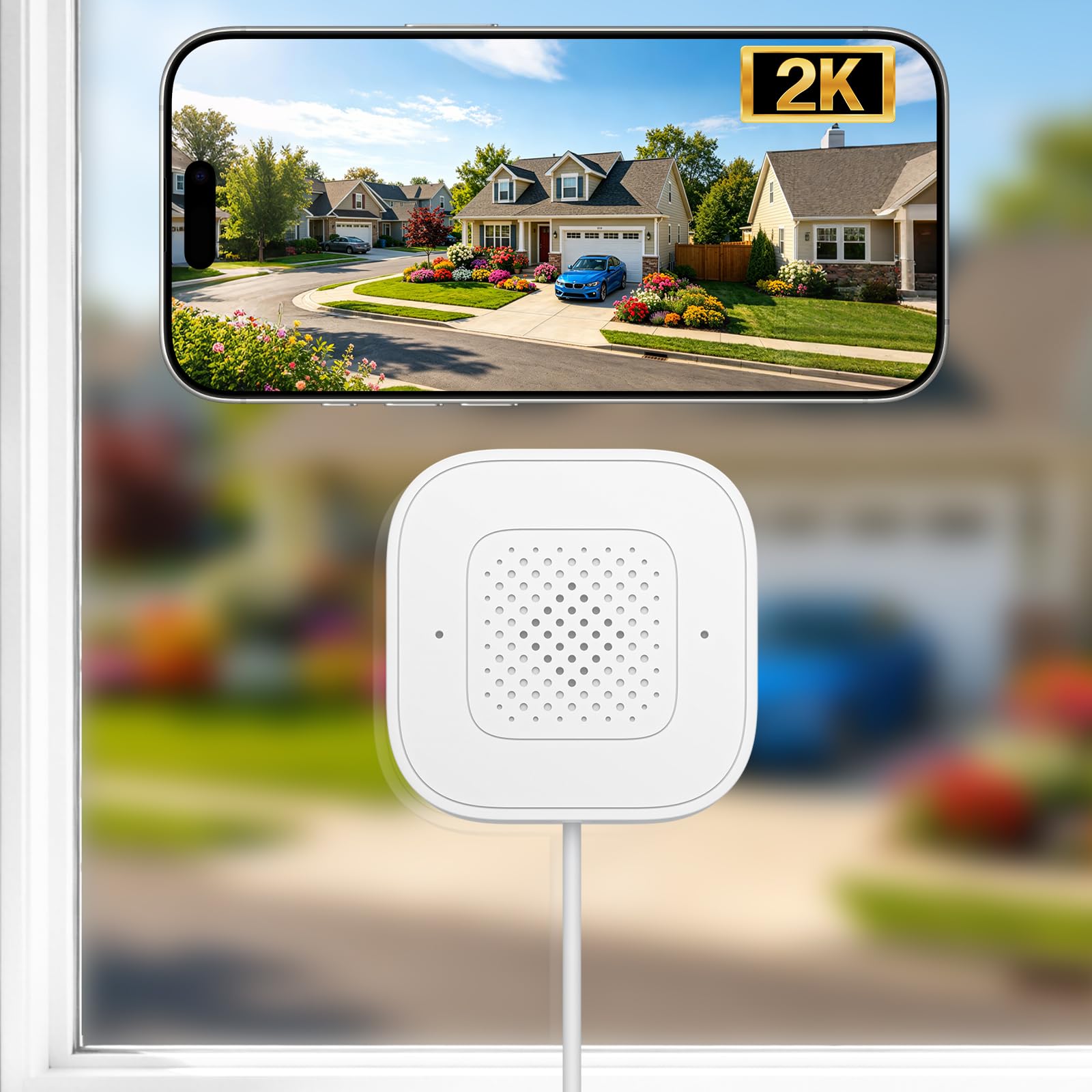 AKIYO 5G Window Camera 2K 3MP Indoor Security Cameras for Home Security