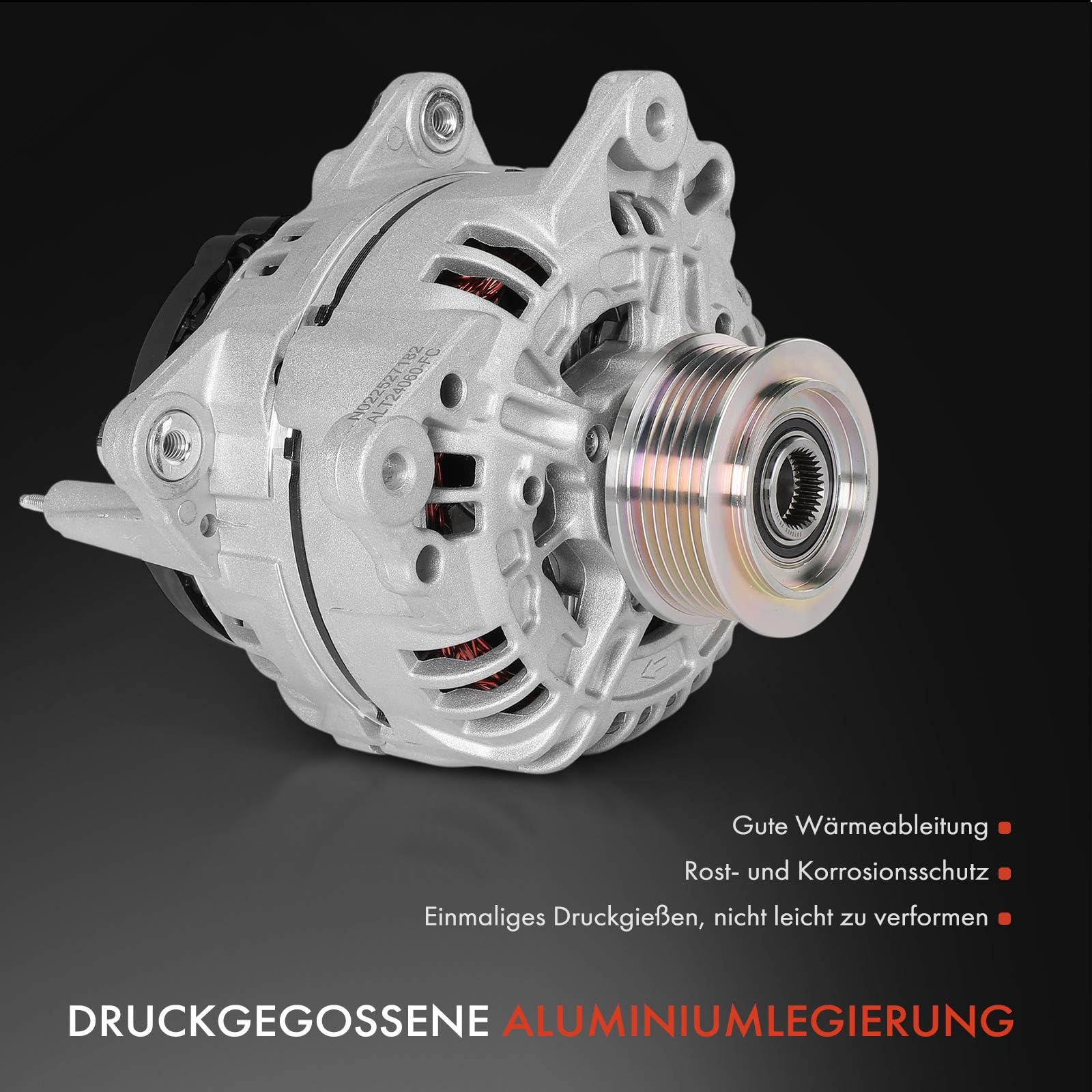 Frankberg Generador alternador de 2 polos 074903025S