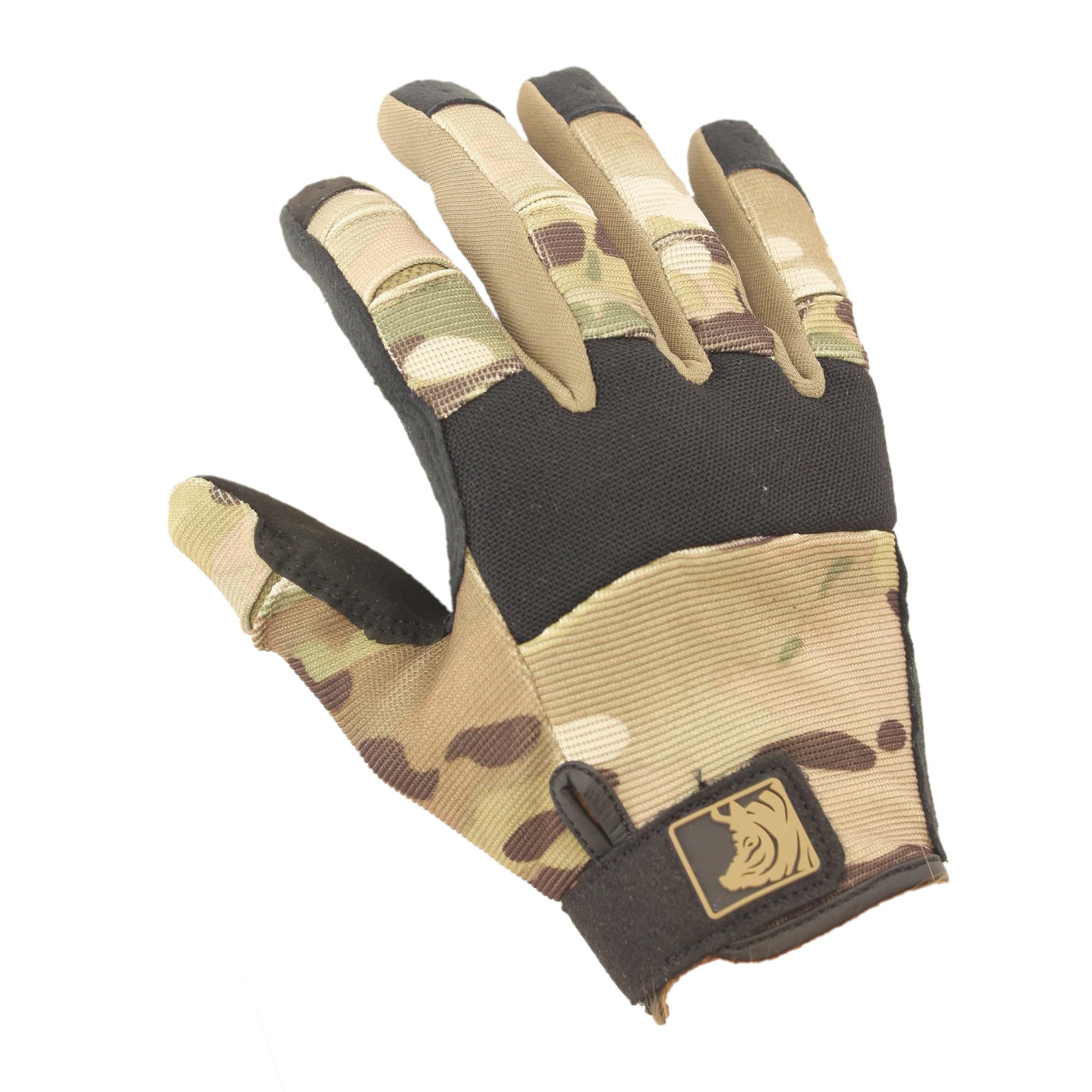 PIG Alpha Full Dexterity Tactical Gloves for Shooting, Touchscreen Compatible, Breathable, 1 Pair