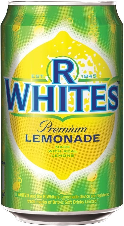 ( 24 Pack ) R Whites Lemonade Cans 330ml - 330ml