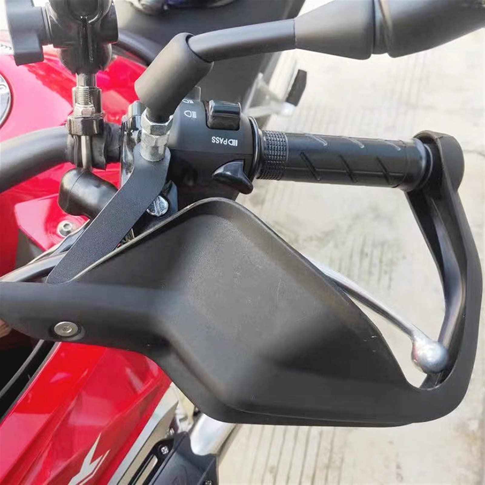 Paramani Per Moto Honda NC750X 2013-2021 - Protezione Mani, Antivento, In ABS, Accessorio Sicurezza - Foto 4