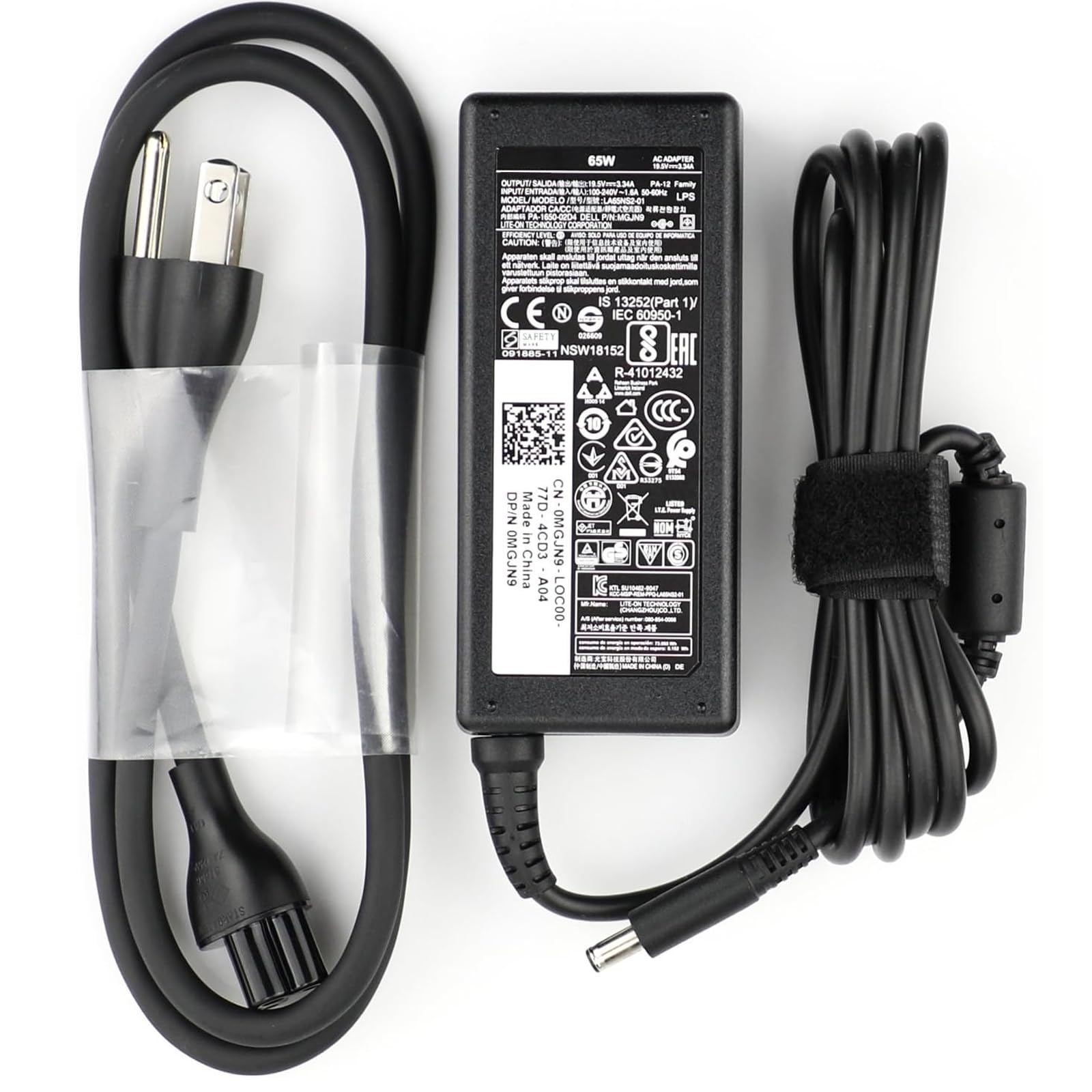 Amazon.com: 65W 4.5mm tip AC Power Adapter Fit for Dell Inspiron
