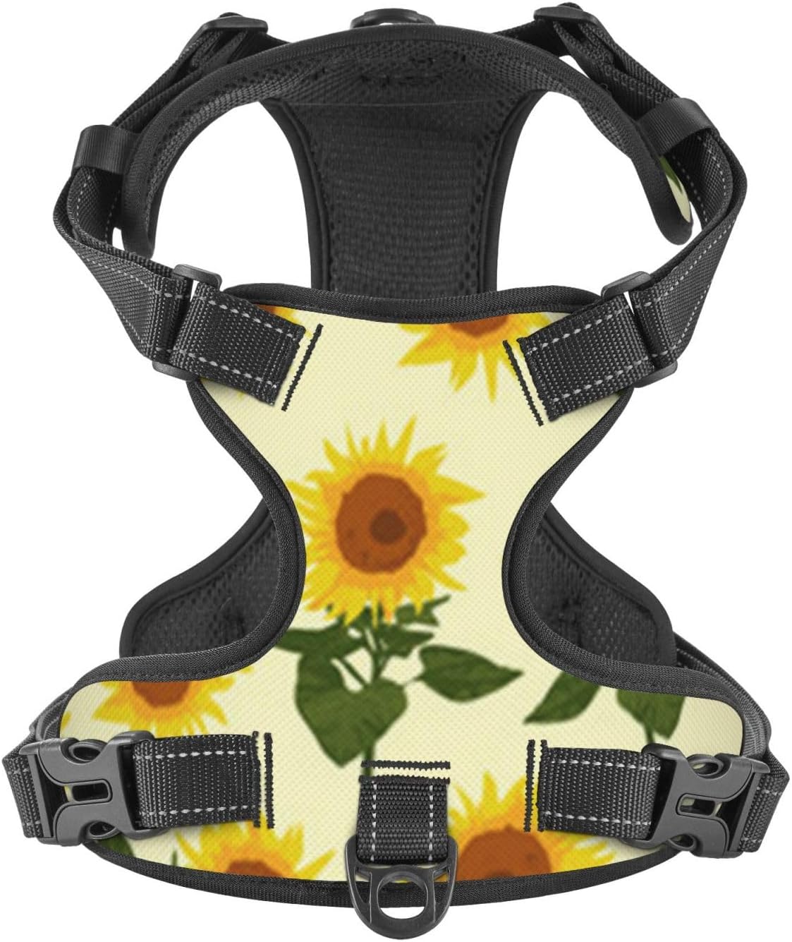 Sunflower No Pull Dog Vest Harness for Small Medium Large Dog Puppy Pets Cats Outdoor Walking