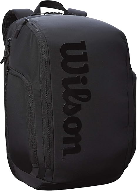 wilson tennis backpack black