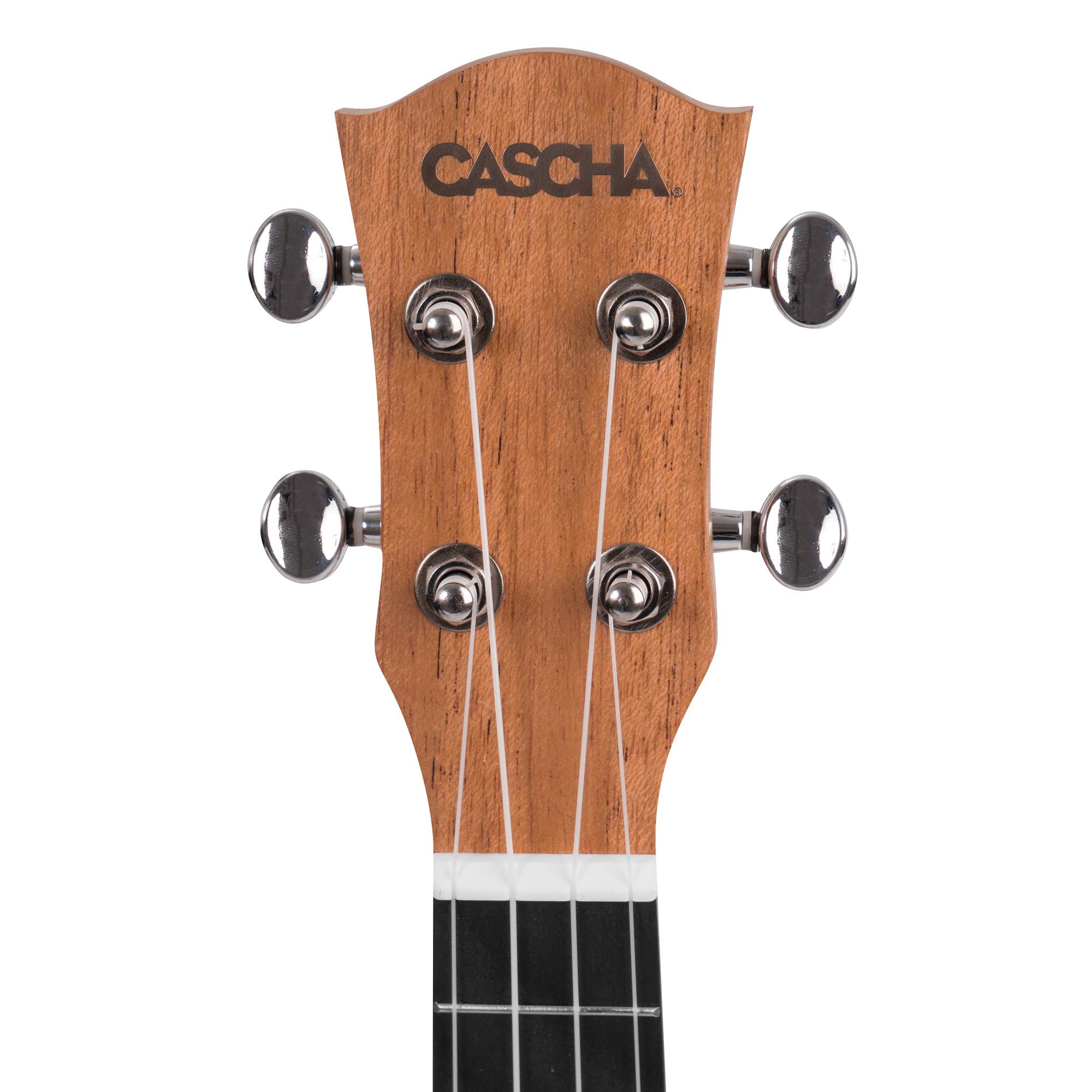 Soprano - Ukulele in mogano, con custodia, 3 plettri