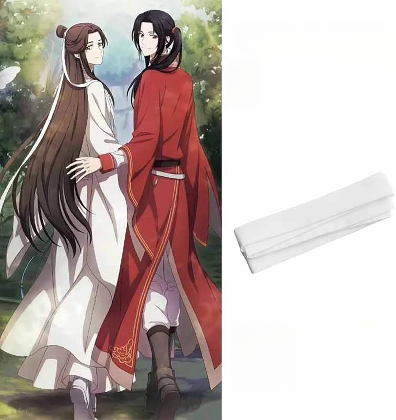 謝憐と花城 アニメ『天官賜福 貮』謝憐と花城をイメージしたヘアアクセサリーが