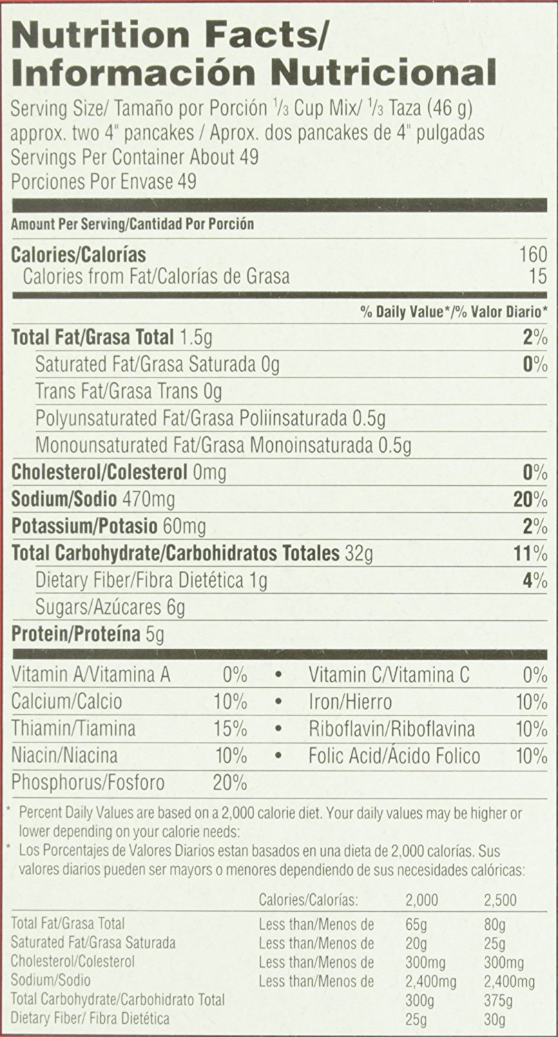 Aunt Jemima Original Complete Pancake & Waffle Mix (907g)