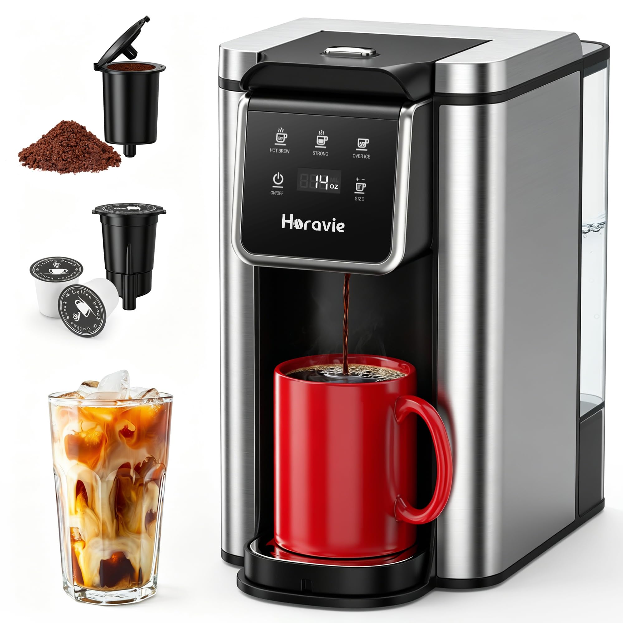 Horavie Single Serve Coffee Maker