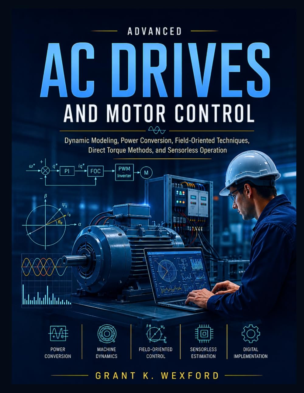 Advanced Ac Drives And Motor Control: Dynamic Modeling, Power Conversion, Field-Oriented Techniques, Direct Torque Methods, and Sensorless Operation