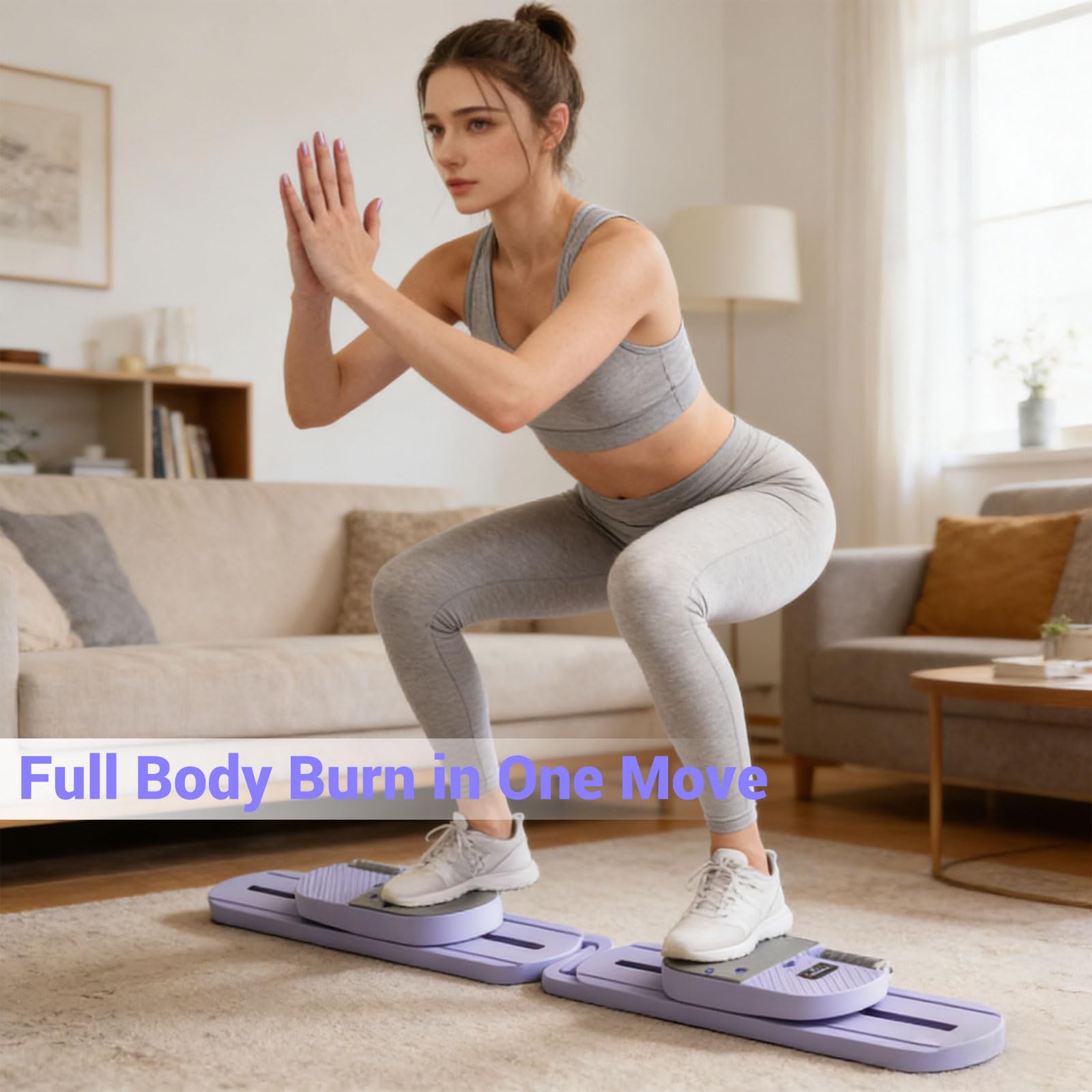 Planche de Pilates pour la maison pliable avec bandes de résistance multifonctionnelle pour entraînement complet du corps Pilates Appareil d'entraînement pour la maison Gym Fitness Appareil