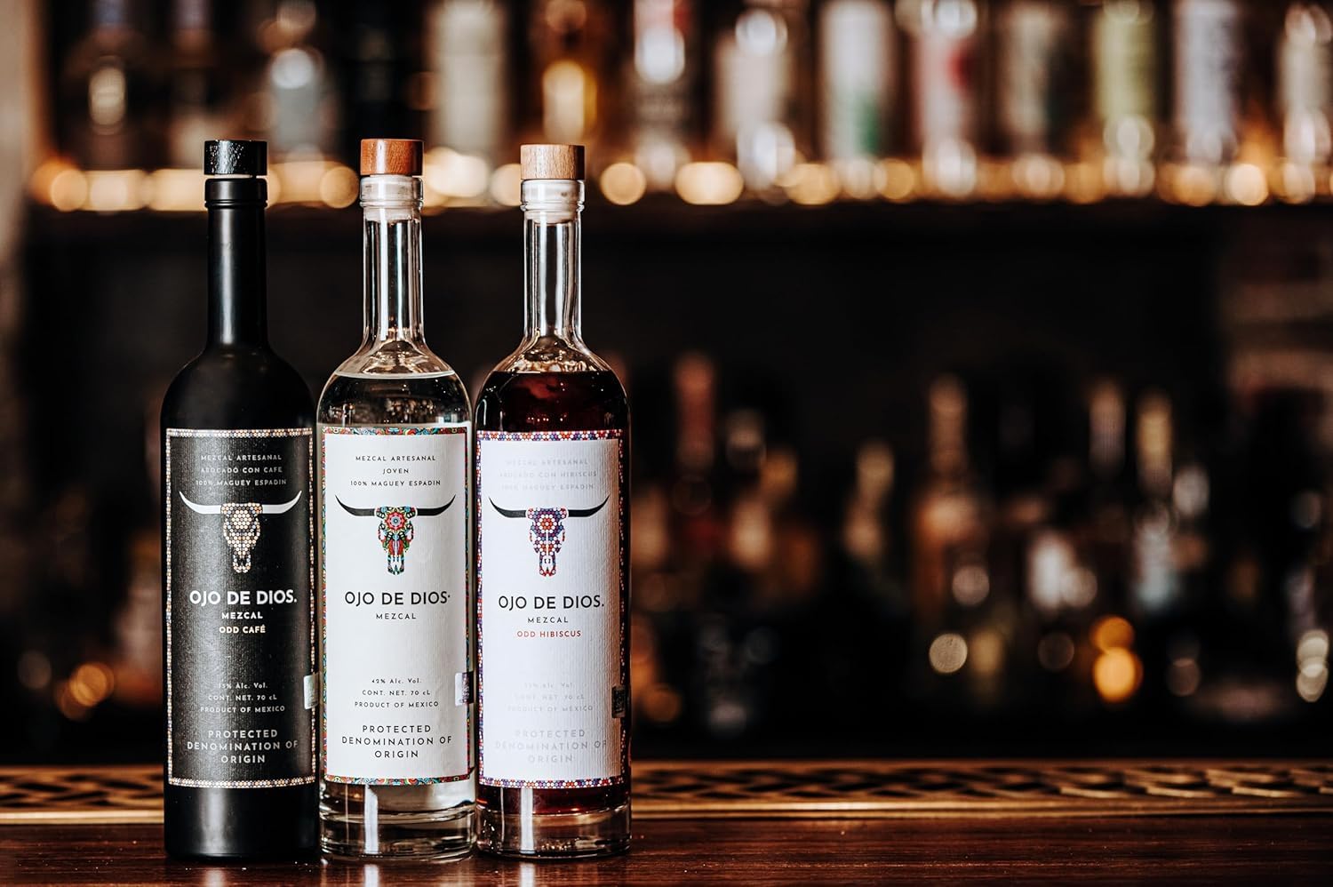 Ojo De Dios Café Mezcal 70cl | Licor de Café Galardonado | Mezcal de Oaxaca Artesanal | Cultivo Sostenible | Ideal para Cocteles y Degustación
