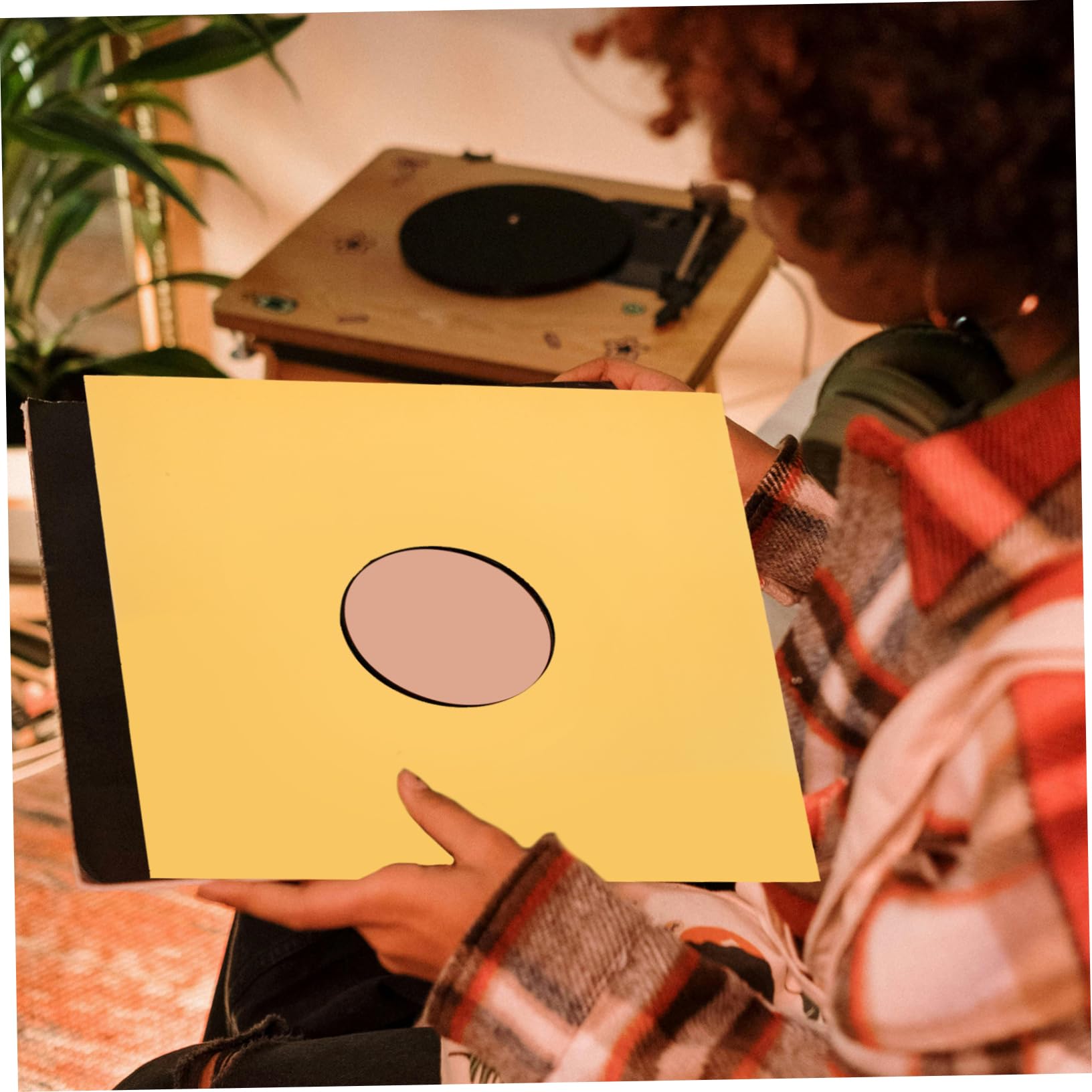 ibasenice 10stücke Schallplattenhüllen Für Vinylplatten Schutzhüllen Für Mit Antistatische Transparente Vinyl Sleeves Zum Schutz Von Schallplatten Und Albumcovern