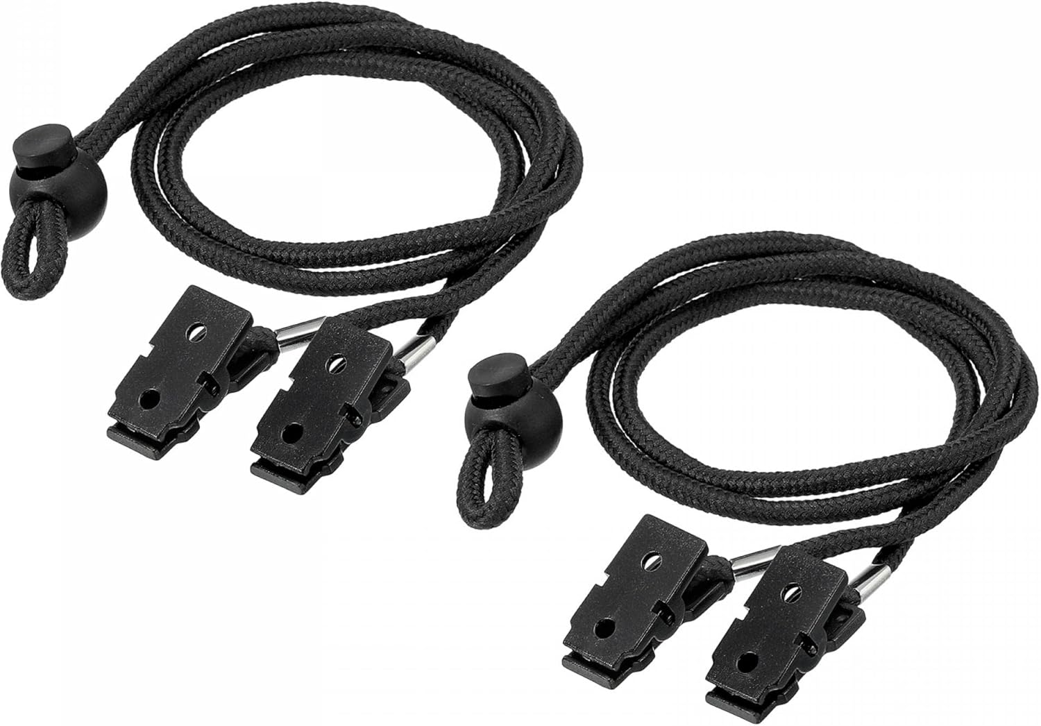 uxcell Napkin Chain, 16.54" 2Pcs Nylon Neck Bib Holder