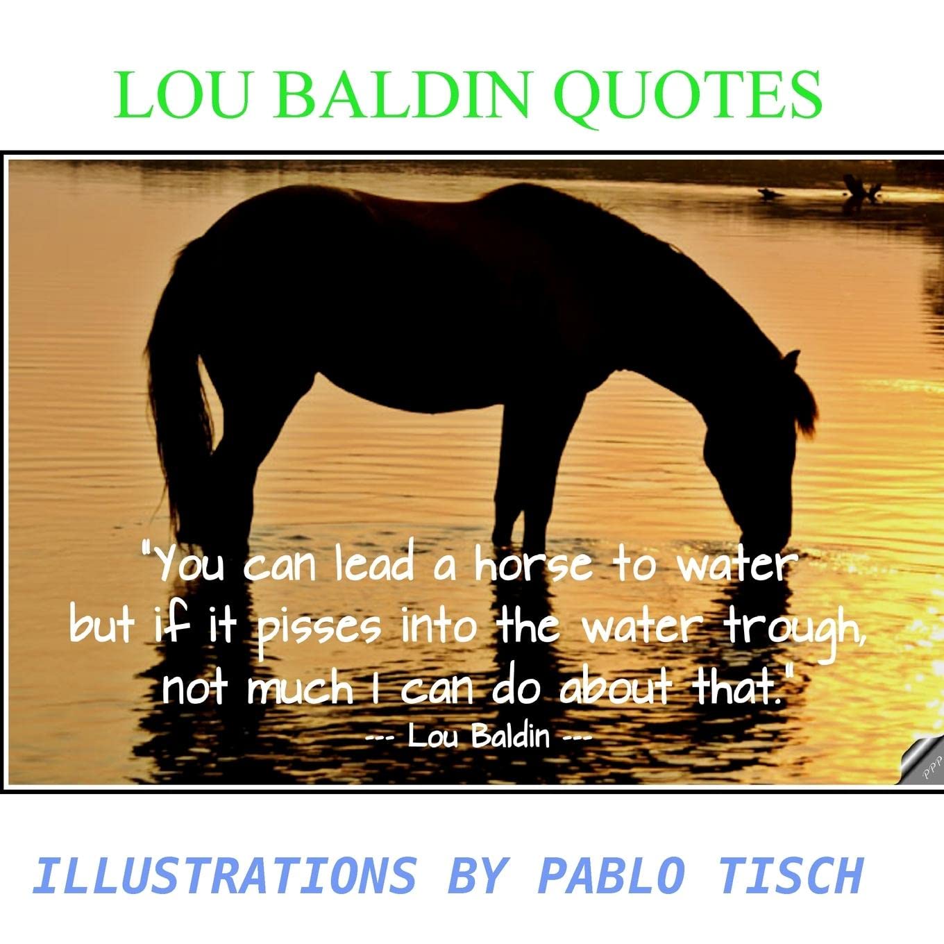 Lou Baldin Quotes Illustrations by Pablo Tisch