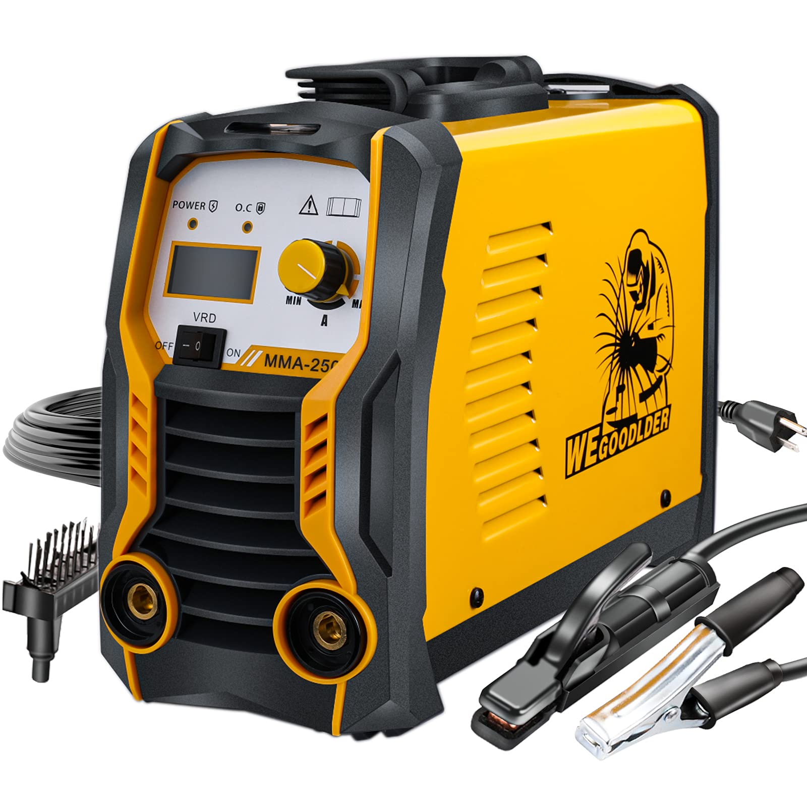 110V/220V Mini MMA Welder 200Amp ARC Stick Welding Machine IGBT Digital