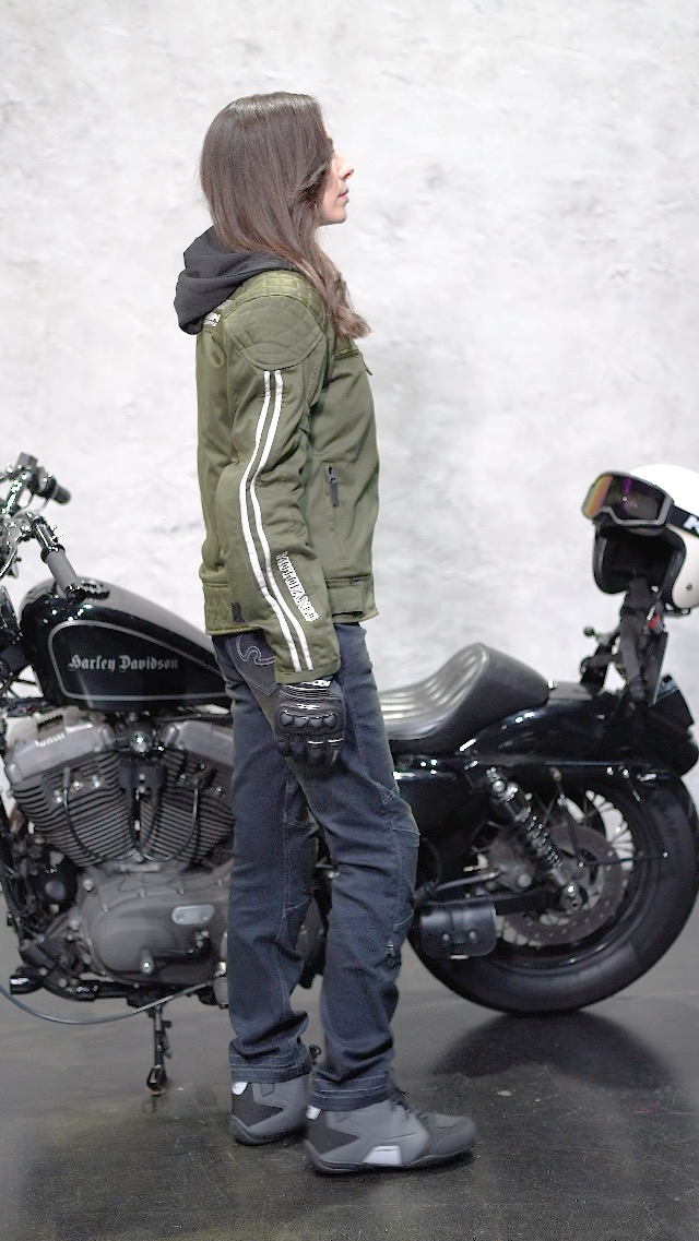 Amazon | [KOMINE] バイク用ジャケット 07-6144 メンズ オリーブ M 