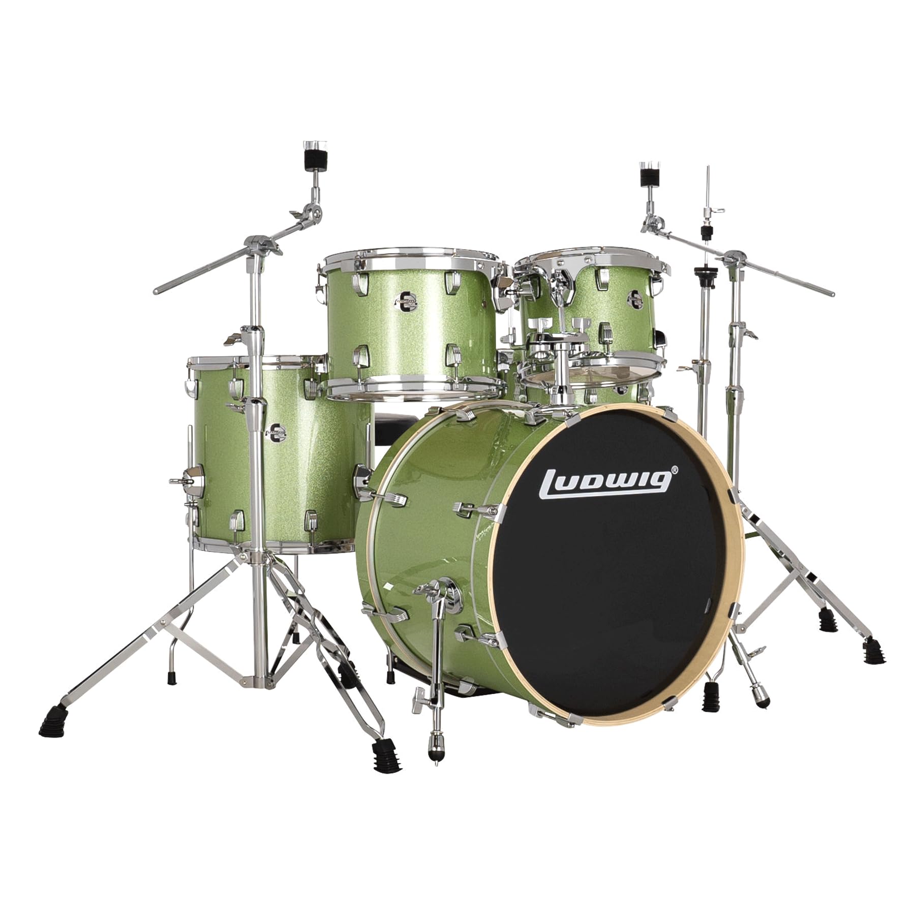 Evolution 5-piece Drum Set with Hardware - Mint Sparkle