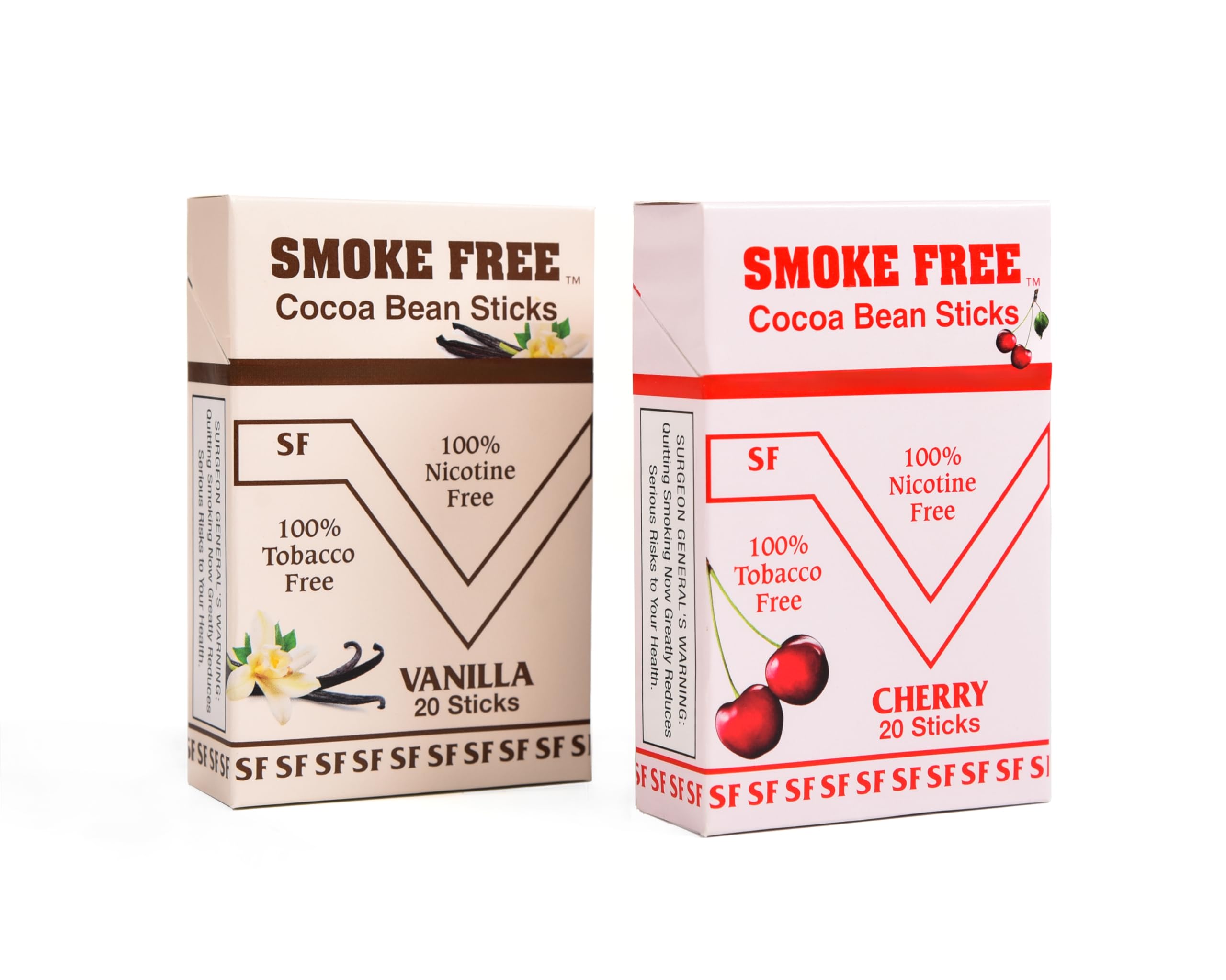 fake cigarettes cocoa beans Amazon.com: Smoke Free Herbal Cocoa Cigarettes - Two Pack - 100% Tobacco &  Nicotine Free - Non-Addictive Tobacco Substitute
