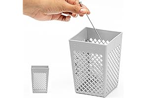 Reusable Straw Holder and Utensil Basket