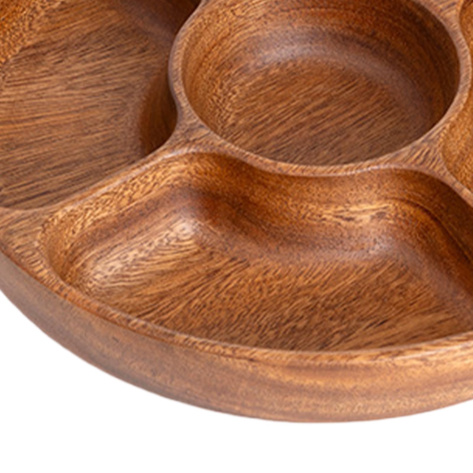 Servierplatte Party Servierplatte mit 5 Fächern | Präsentierteller Für Snacks, Charcuterie, Dessert, Süßigkeiten, Vorspeisen, Frühstück, , Küche, Esszimmer, Wohnzimmer,