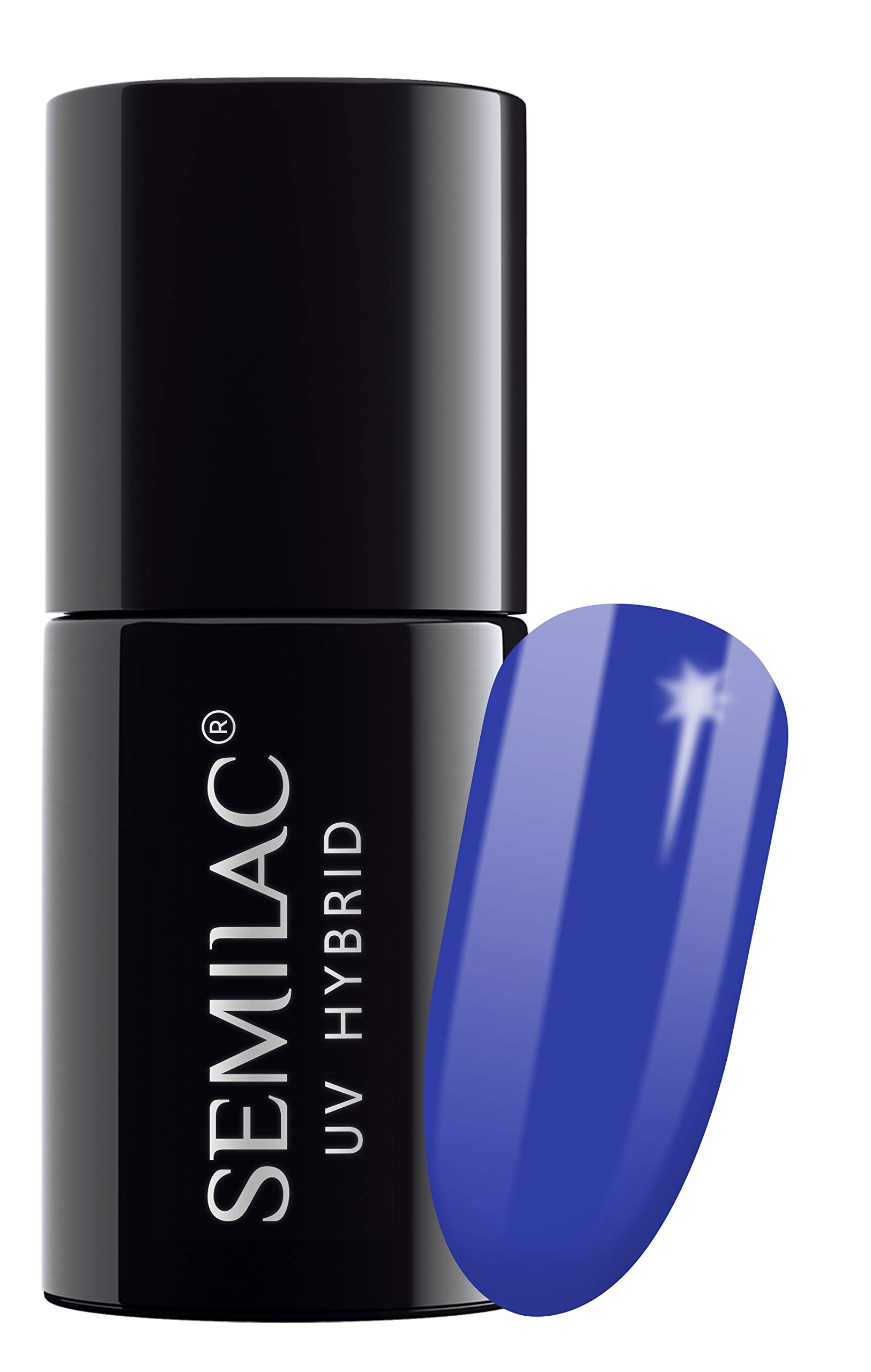 SEMILAC 171 Porto Marine Gel Nail Polish. 100% Odourless, Long Lasting & Easy To Apply. UV/LED Gel Nail Varnish For Manicure & Pedicure At Home Or Salon 7ml
