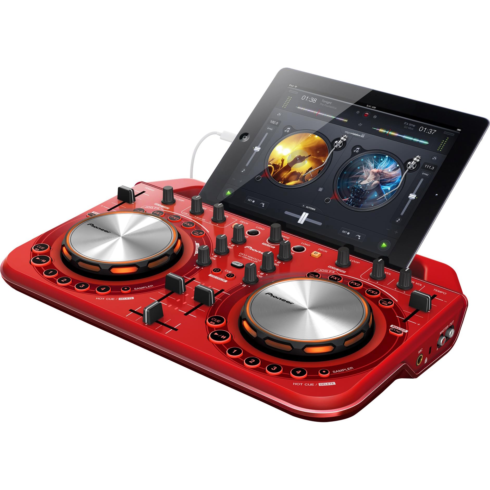 Pioneer DDJ-WEGO2 コントローラー Pioneer Pro DJ DDJ-WeGO2-R DJ Controller : Amazon.ca: Musical