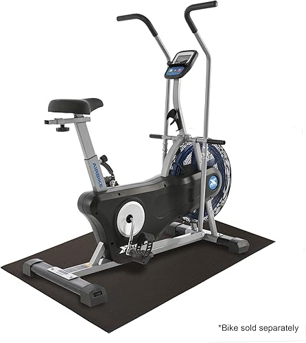 Miniatura 5 de Xterra Alfombrilla de piso PVC resistente, grueso de 0.236 in, antideslizante, con textura, protector de suelo para cinta de correr o bicicleta