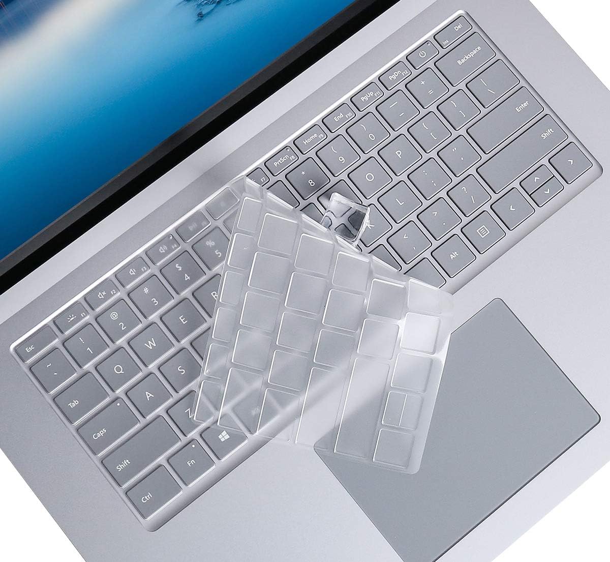 MORUS Ultra Thin Keyboard Cover for 2024 Microsoft Surface Laptop 6 13.5" & 15", Surface Laptop 5 4 3 13.5" & 15" 2022-2019, Surface Laptop Studio 14.4 Keyboard Skin Protector Accessories, US Layout (B08GKG3MM9) Amazon Price History, Amazon Price Tracker
