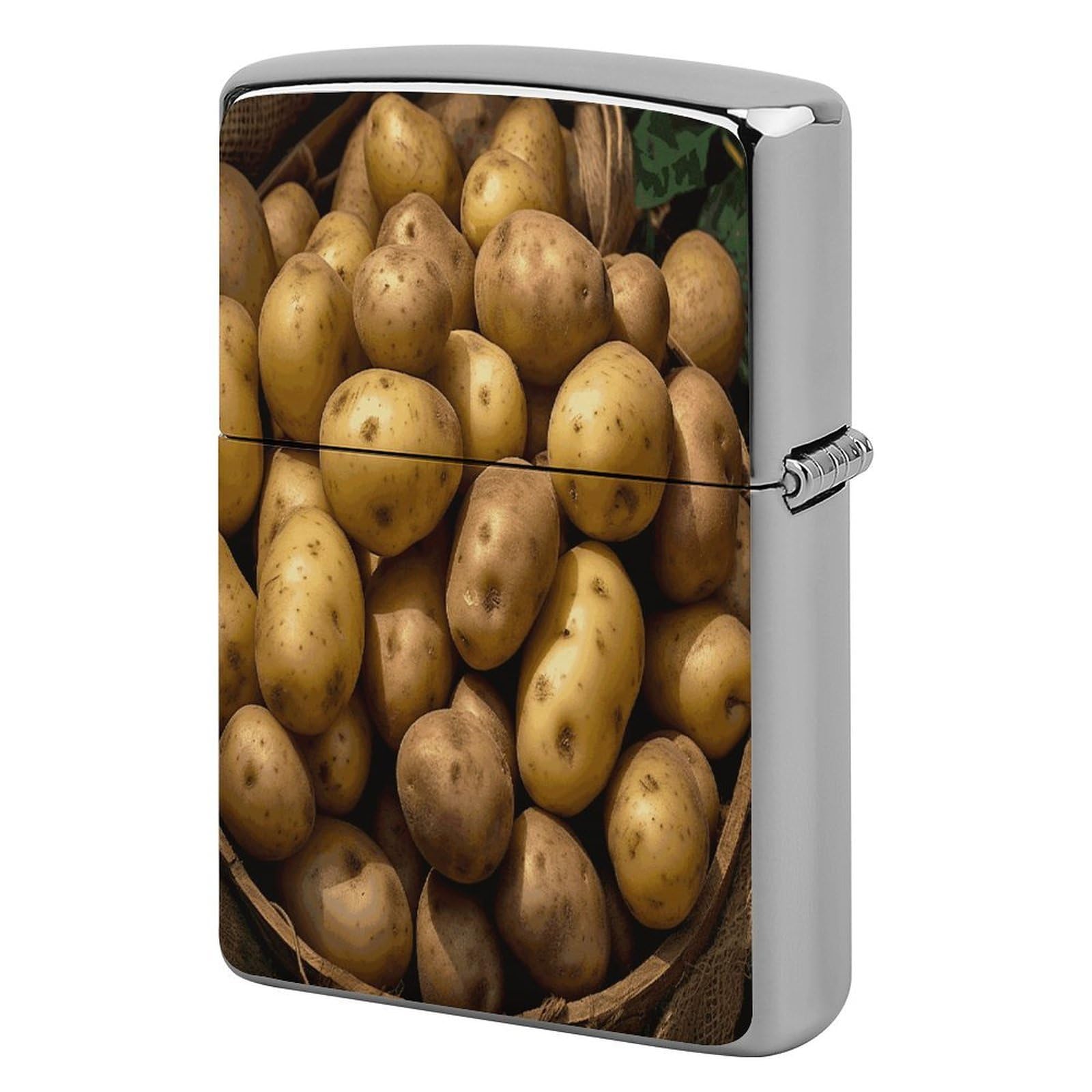Fekiloot Style Garden Potatoes Lighter Case Cover Lighter Holder