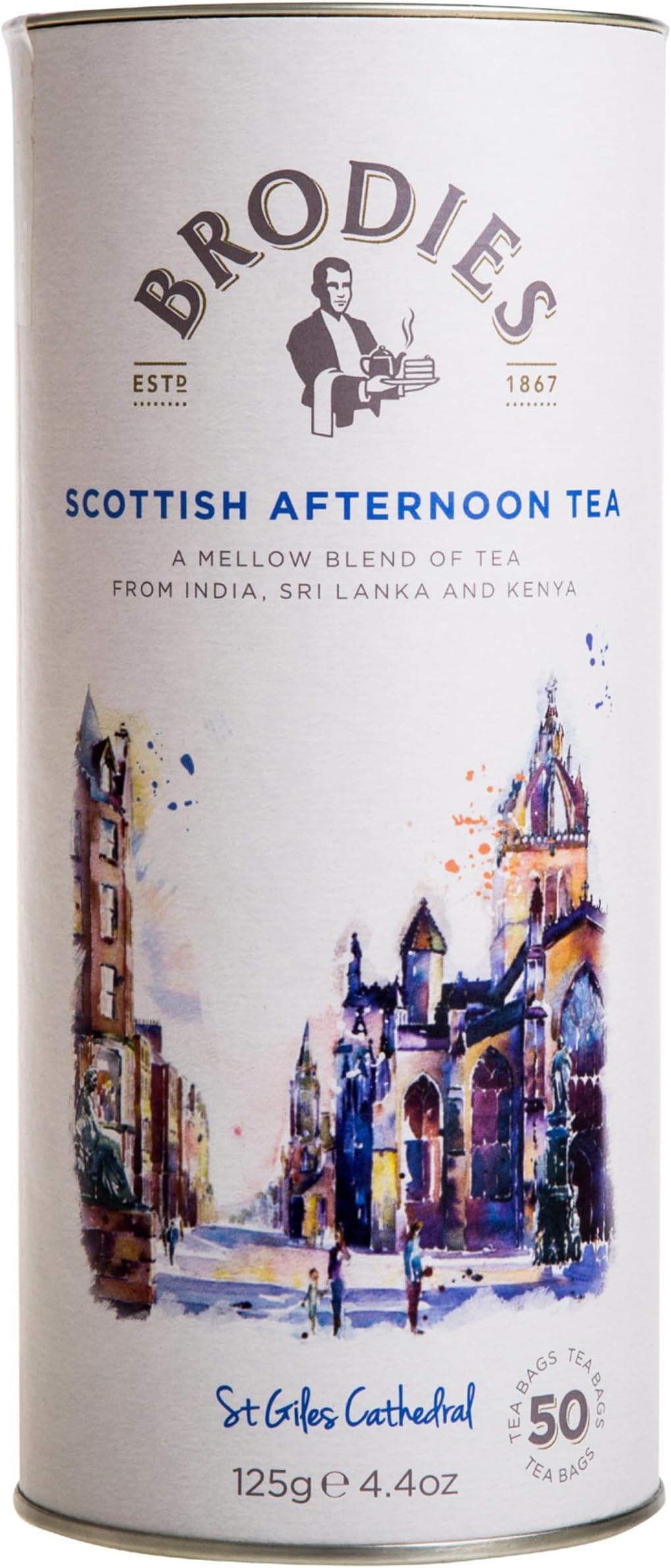 Tea, Scottish Afternoon Tea, 50 Count Tea Bags 4.4 Ounce
