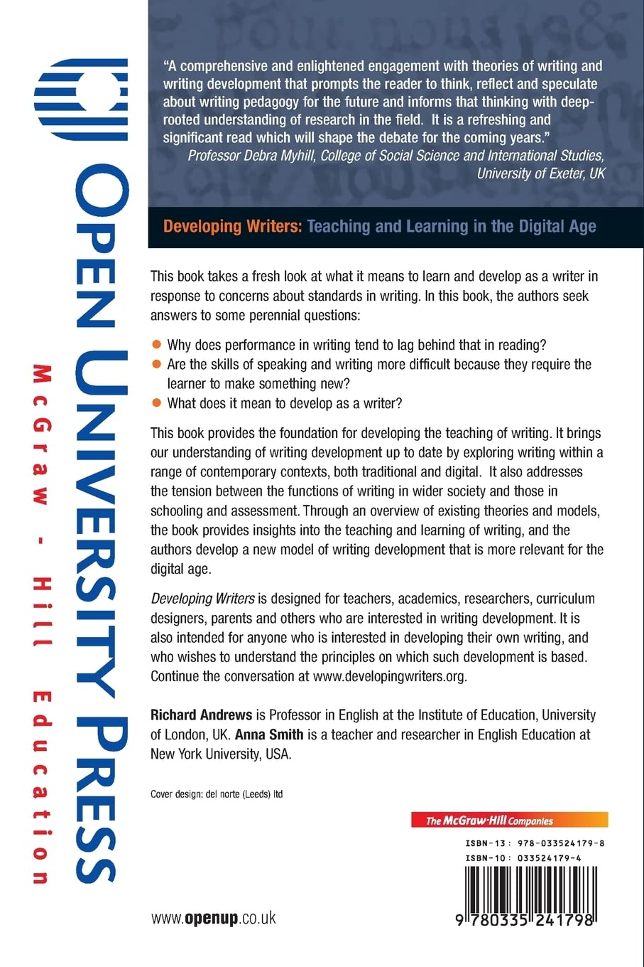 Developing writers: teaching and learning in the digital age: Teaching and Learning in the Digital Age