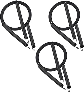 Mounting Spring Clips for Reptile Habitat Lighting Domes, Fits most reptile lighting domes,terrarium mesh screens, and heat lamp covers.Most Standard Domes and Screen Covers (3 pack)