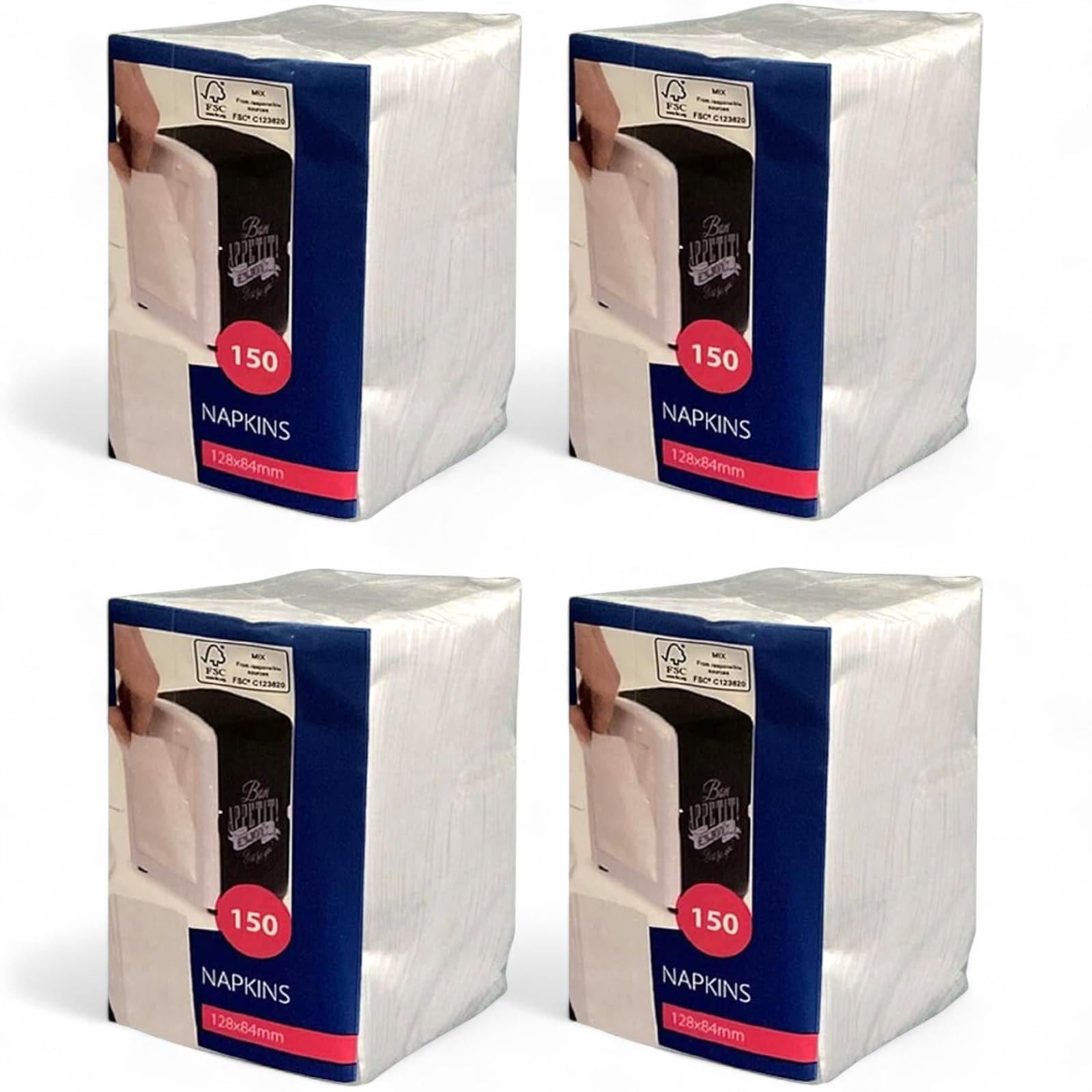 Cabanaz Original Napkins Papierservietten für Spender Cabanaz, 250 Stück