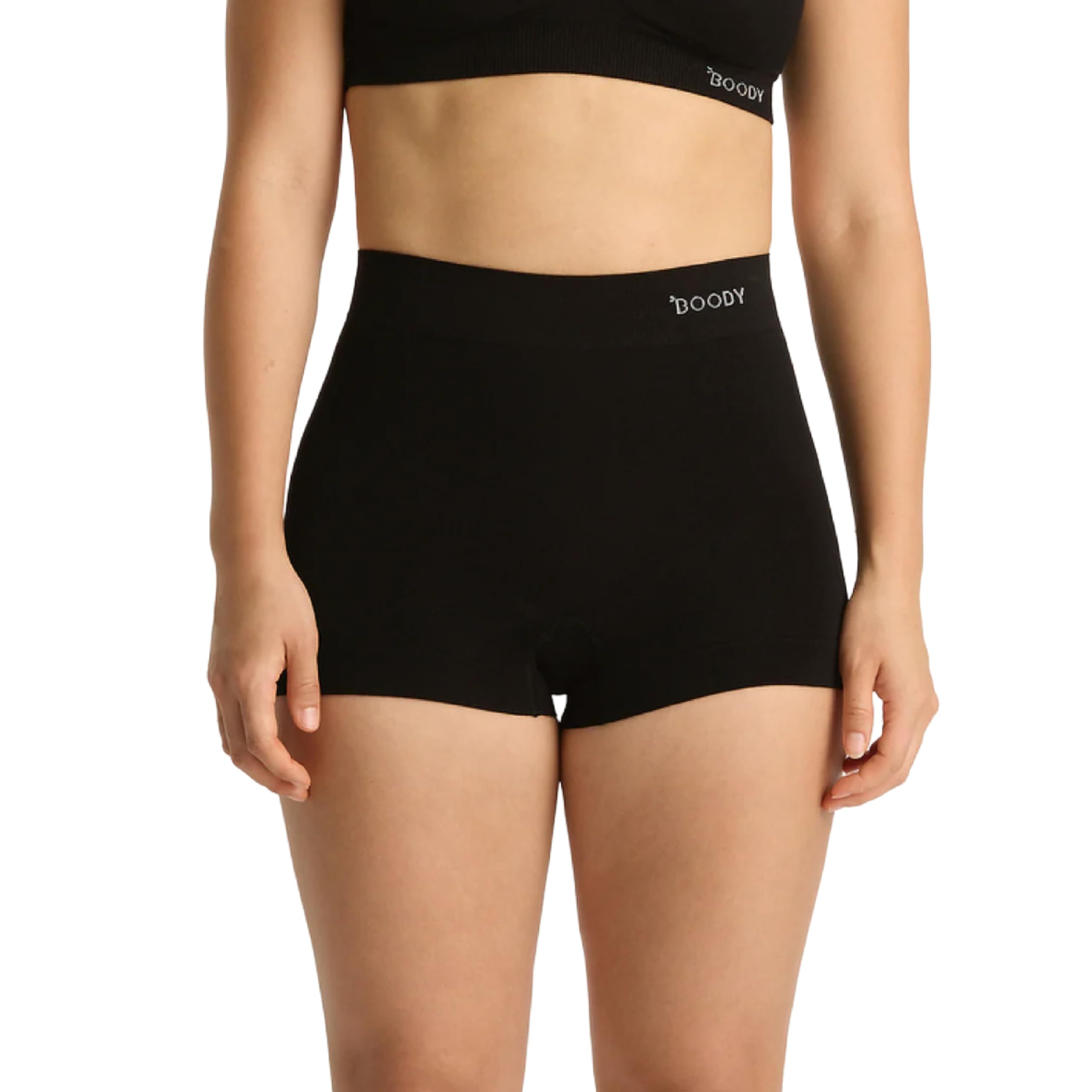 Boody Seamfree Undershorts 2" - Black / 3XL